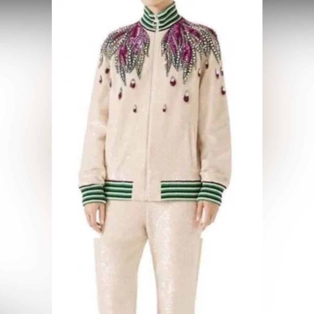 Gucci Runway jacket and pants set